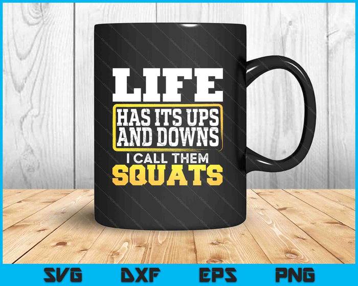 Funny Fitness Gym Workout Weights Squat SVG PNG Digital Printable Files Funny Fitness Gym Workout Weights Squat SVG PNG Digital Printable Files