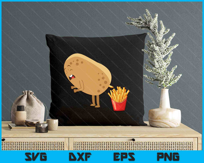Funny French Fries Designs For Men Women Potato Food Eaters SVG PNG Digital Printable Files Funny French Fries Designs For Men Women Potato Food Eaters SVG PNG Digital Printable Files