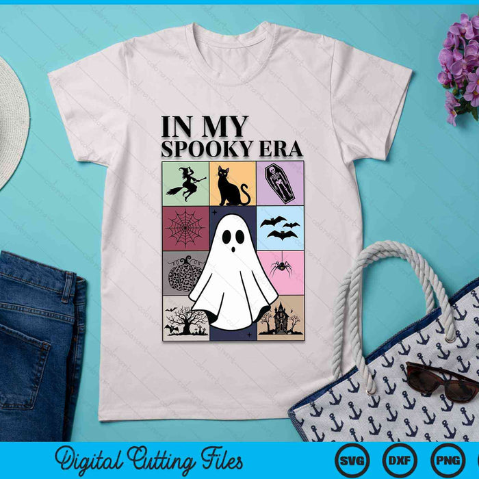 Ghost Retro Halloween In My Spooky Era SVG PNG Digital Cutting Files Ghost Retro Halloween In My Spooky Era SVG PNG Digital Cutting Files