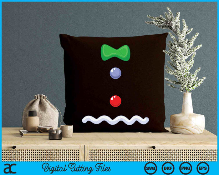 Funny Gingerbread Man Christmas Costume SVG PNG Digital Cutting File Funny Gingerbread Man Christmas Costume SVG PNG Digital Cutting File