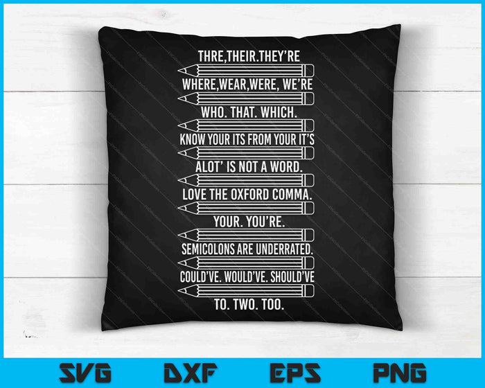 Funny Grammar Police Grammar Nazy English Writing Teacher SVG PNG Digital Printable Files Funny Grammar Police Grammar Nazy English Writing Teacher SVG PNG Digital Printable Files