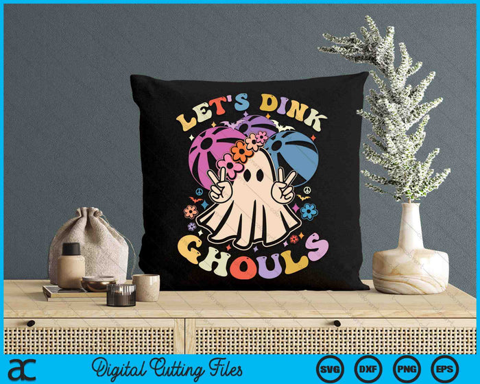 Funny Halloween Beach Ball Costume Let's Dink Ghouls SVG PNG Digital Cutting File Funny Halloween Beach Ball Costume Let's Dink Ghouls SVG PNG Digital Cutting File