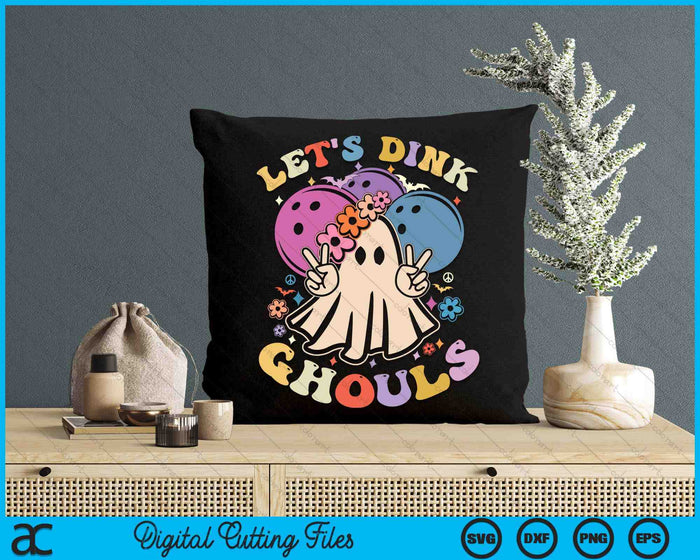 Funny Halloween Bowling Costume Let's Dink Ghouls SVG PNG Digital Cutting File Funny Halloween Bowling Costume Let's Dink Ghouls SVG PNG Digital Cutting File