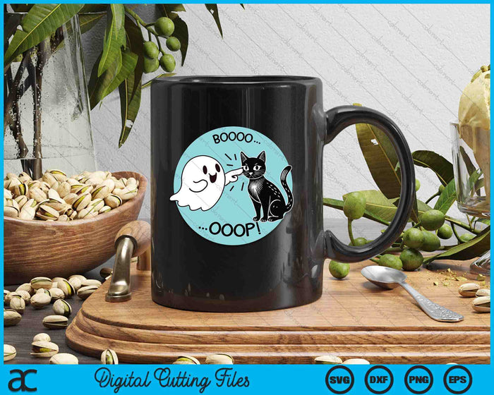 Funny Halloween Ghost Black Cat Boop Easy Lazy Costume SVG PNG Digital Cutting Files Funny Halloween Ghost Black Cat Boop Easy Lazy Costume SVG PNG Digital Cutting Files