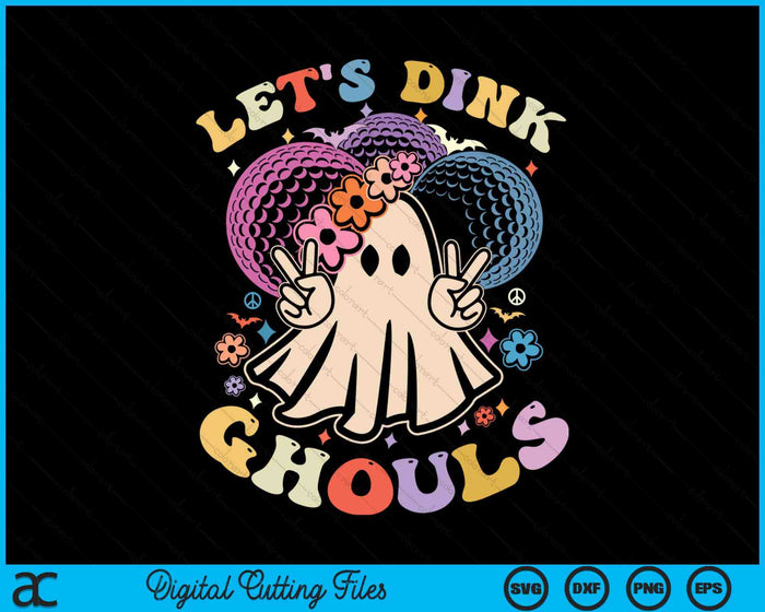 Funny Halloween Golf Costume Let's Dink Ghouls SVG PNG Digital Cutting File Funny Halloween Golf Costume Let's Dink Ghouls SVG PNG Digital Cutting File