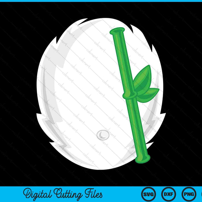 Funny Halloween Panda Costume SVG PNG Digital Cutting Files Funny Halloween Panda Costume SVG PNG Digital Cutting Files