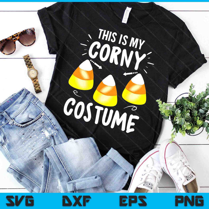 Divertido Halloween Este es mi disfraz cursi SVG PNG Archivos de corte digitales Divertido Halloween Este es mi disfraz cursi SVG PNG Archivos de corte digitales