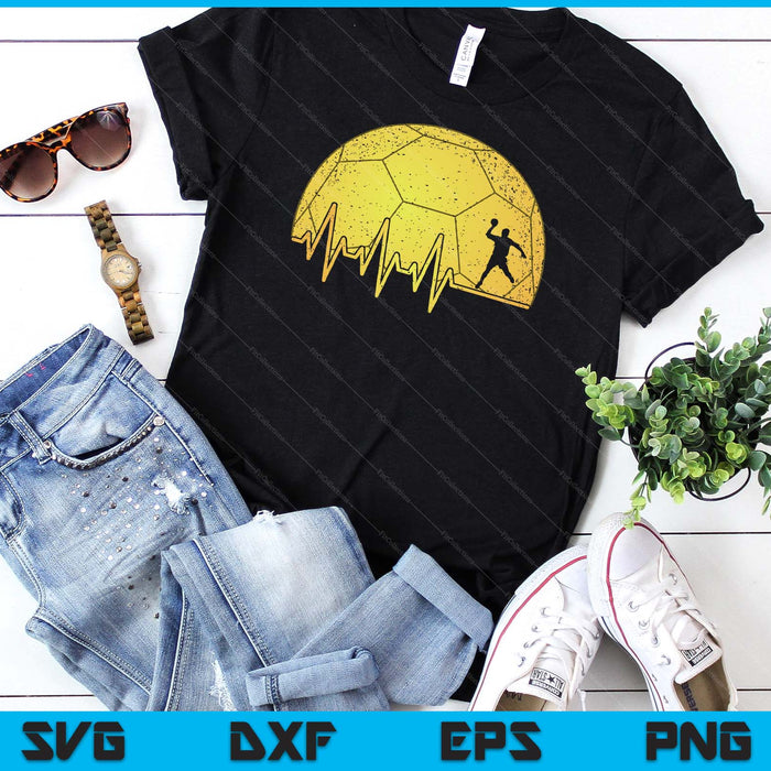 Funny Handball Heartbeat Handball Player SVG PNG Digital Cutting Files Funny Handball Heartbeat Handball Player SVG PNG Digital Cutting Files