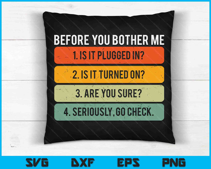 Funny Information Technology Tech Technical Support Gift SVG PNG Digital Cutting Files Funny Information Technology Tech Technical Support Gift SVG PNG Digital Cutting Files