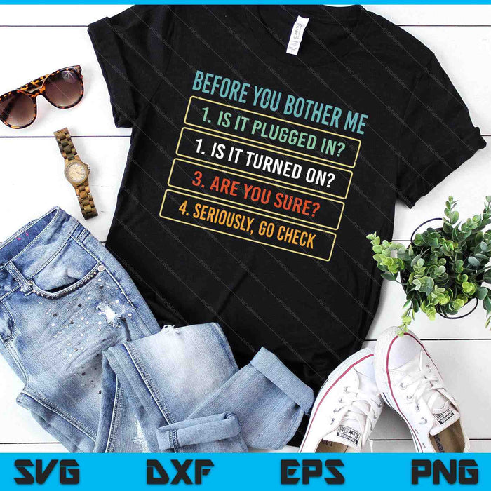 Funny Information Technology Tech Technical Support Gift SVG PNG Digital Cutting Files Funny Information Technology Tech Technical Support Gift SVG PNG Digital Cutting Files