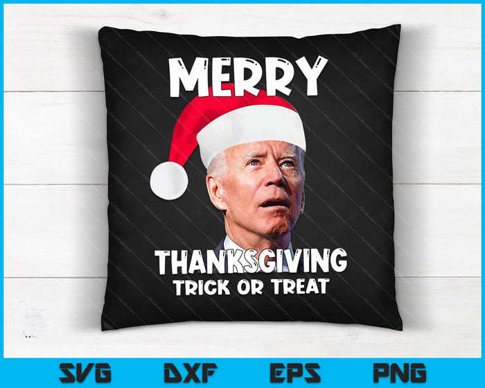 Grappige Joe Biden kerstmuts Merry Thanksgiving Christmas SVG PNG digitale snijbestanden Grappige Joe Biden kerstmuts Merry Thanksgiving Christmas SVG PNG digitale snijbestanden