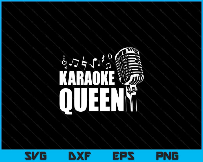 Karaoke Designs For Women Singing Music Lovers SVG PNG Digital Cutting Files Karaoke Designs For Women Singing Music Lovers SVG PNG Digital Cutting Files