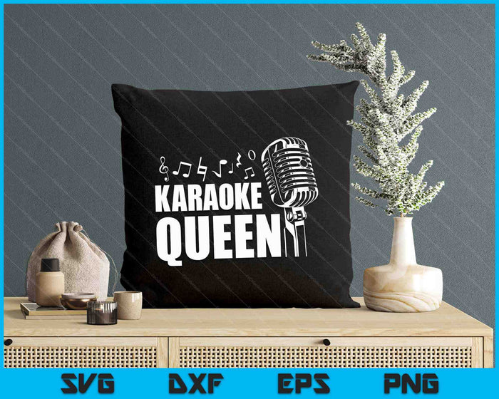 Karaoke Designs For Women Singing Music Lovers SVG PNG Digital Cutting Files Karaoke Designs For Women Singing Music Lovers SVG PNG Digital Cutting Files