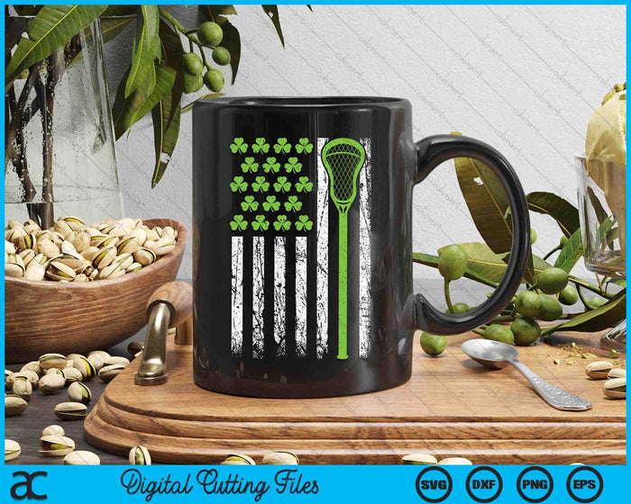 Funny Lacrosse American Flag St Patrick Day For Men Boy Kids SVG PNG Digital Printable Files Funny Lacrosse American Flag St Patrick Day For Men Boy Kids SVG PNG Digital Printable Files