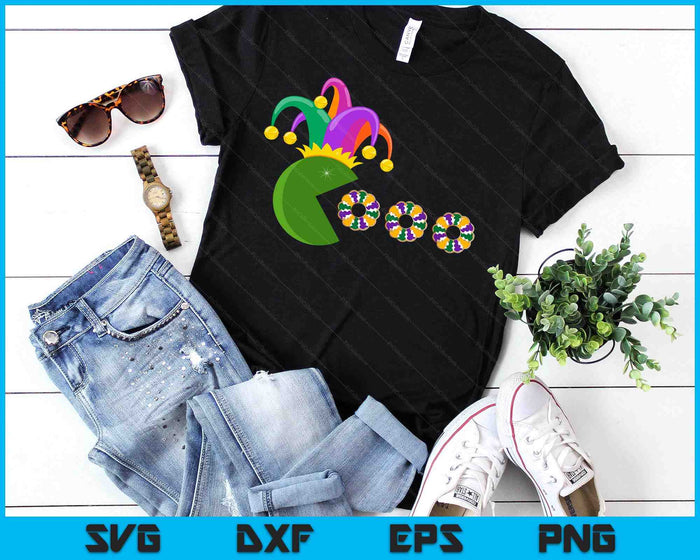 Funny Mardi Gras Hat Eating King Cakes Mardi Gras SVG PNG Digital Printable Files Funny Mardi Gras Hat Eating King Cakes Mardi Gras SVG PNG Digital Printable Files