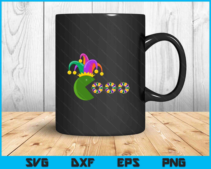 Funny Mardi Gras Hat Eating King Cakes Mardi Gras SVG PNG Digital Printable Files Funny Mardi Gras Hat Eating King Cakes Mardi Gras SVG PNG Digital Printable Files