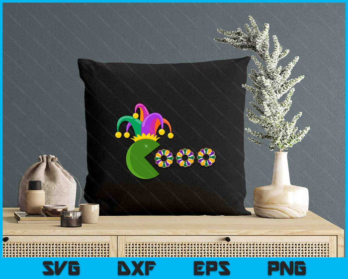 Funny Mardi Gras Hat Eating King Cakes Mardi Gras SVG PNG Digital Printable Files Funny Mardi Gras Hat Eating King Cakes Mardi Gras SVG PNG Digital Printable Files