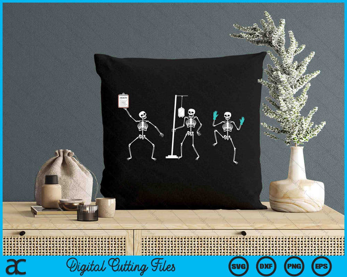 Funny Nurse Skeleton Halloween Healthcare Crew SVG PNG Digital Cutting File Funny Nurse Skeleton Halloween Healthcare Crew SVG PNG Digital Cutting File