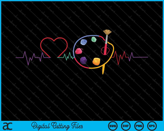 Funny Paint Palette Brush Artist Painter SVG PNG Cutting Printable Files Funny Paint Palette Brush Artist Painter SVG PNG Cutting Printable Files