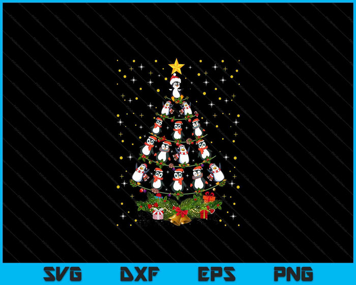 Funny Penguins Birds Lover Xmas Gift Penguin Christmas Tree SVG PNG Digital Cutting Files Funny Penguins Birds Lover Xmas Gift Penguin Christmas Tree SVG PNG Digital Cutting Files