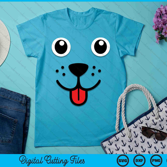 Funny Pet Animal Dog Puppy Happy Emoticon Face SVG PNG Digital Printable Files Funny Pet Animal Dog Puppy Happy Emoticon Face SVG PNG Digital Printable Files