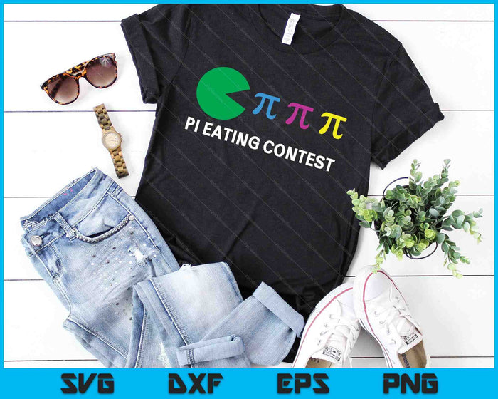 Funny Pi Day Math Science Pi Eating Contest Mix SVG PNG Digital Printable Files Funny Pi Day Math Science Pi Eating Contest Mix SVG PNG Digital Printable Files