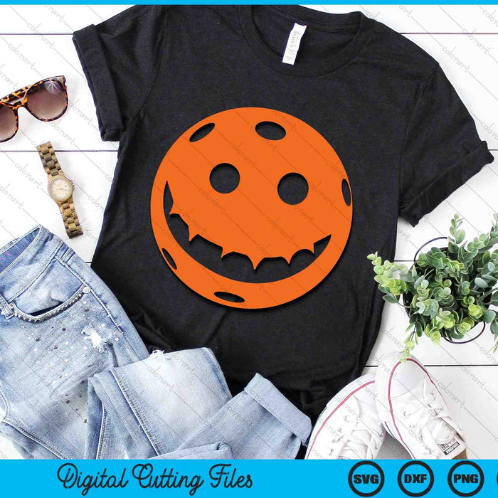 Funny Pickleball Halloween Pumpkin SVG PNG Digital Cutting Files Funny Pickleball Halloween Pumpkin SVG PNG Digital Cutting Files