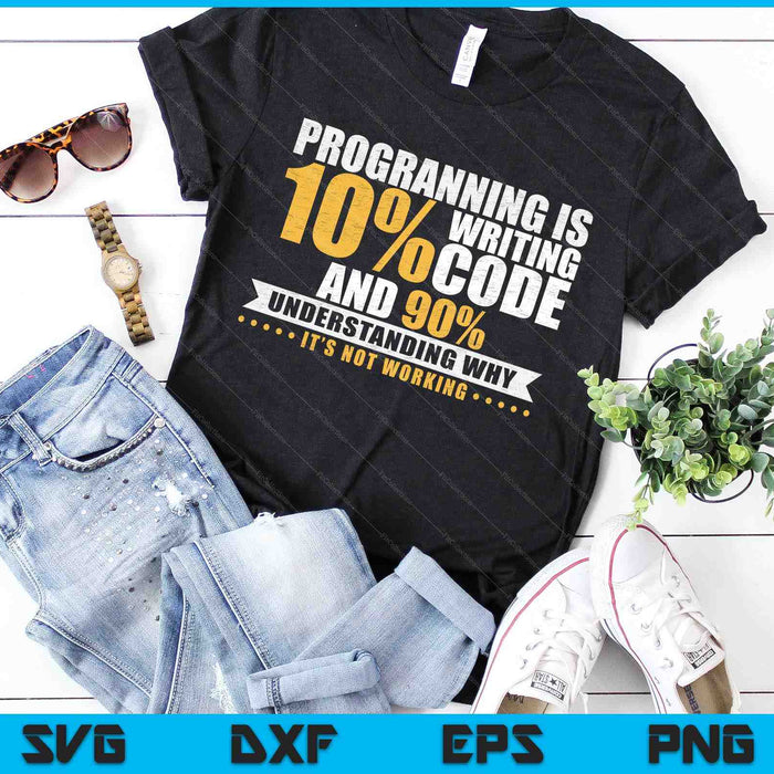 Funny Programming Quote Gift Programmer Software Developer SVG PNG Digital Cutting Files Funny Programming Quote Gift Programmer Software Developer SVG PNG Digital Cutting Files