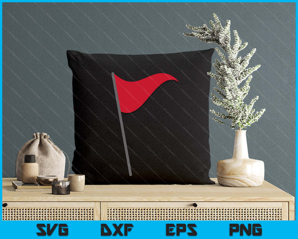 Funny Red Flag Warning Halloween Costume SVG PNG Digital Printable Files
