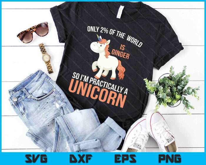 Funny Redhead Unicorn Ginger Woman Girls Gift SVG PNG Digital Cutting Files Funny Redhead Unicorn Ginger Woman Girls Gift SVG PNG Digital Cutting Files