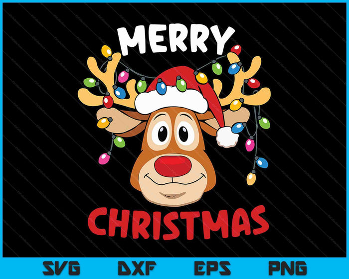 Funny Reindeer Xmas Family Merry Christmas SVG PNG Digital Cutting Files Funny Reindeer Xmas Family Merry Christmas SVG PNG Digital Cutting Files
