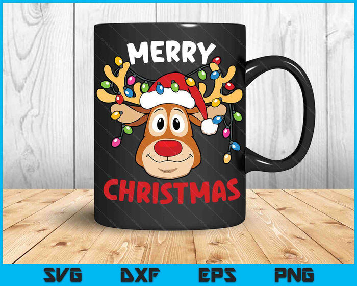 Funny Reindeer Xmas Family Merry Christmas SVG PNG Digital Cutting Files Funny Reindeer Xmas Family Merry Christmas SVG PNG Digital Cutting Files