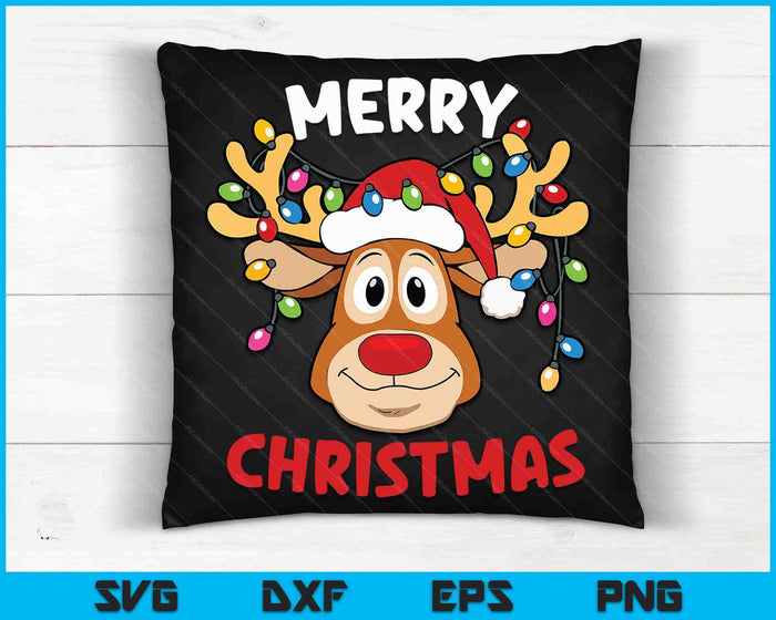 Funny Reindeer Xmas Family Merry Christmas SVG PNG Digital Cutting Files Funny Reindeer Xmas Family Merry Christmas SVG PNG Digital Cutting Files