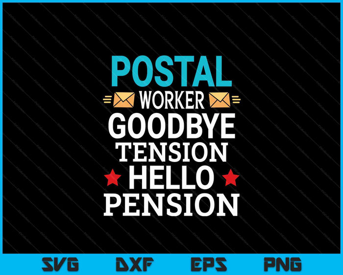 Funny Retirement Party Gifts Retired Postal Worker SVG PNG Digital Cutting Files Funny Retirement Party Gifts Retired Postal Worker SVG PNG Digital Cutting Files