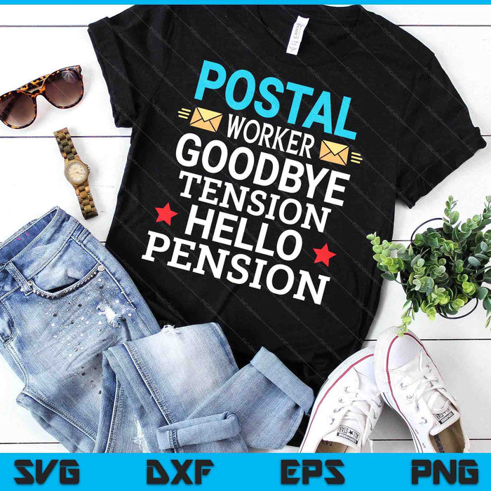Funny Retirement Party Gifts Retired Postal Worker SVG PNG Digital Cutting Files Funny Retirement Party Gifts Retired Postal Worker SVG PNG Digital Cutting Files