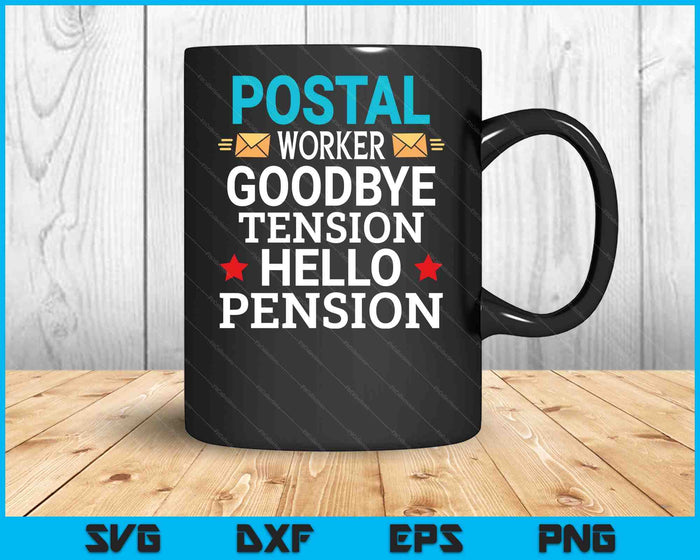 Funny Retirement Party Gifts Retired Postal Worker SVG PNG Digital Cutting Files Funny Retirement Party Gifts Retired Postal Worker SVG PNG Digital Cutting Files