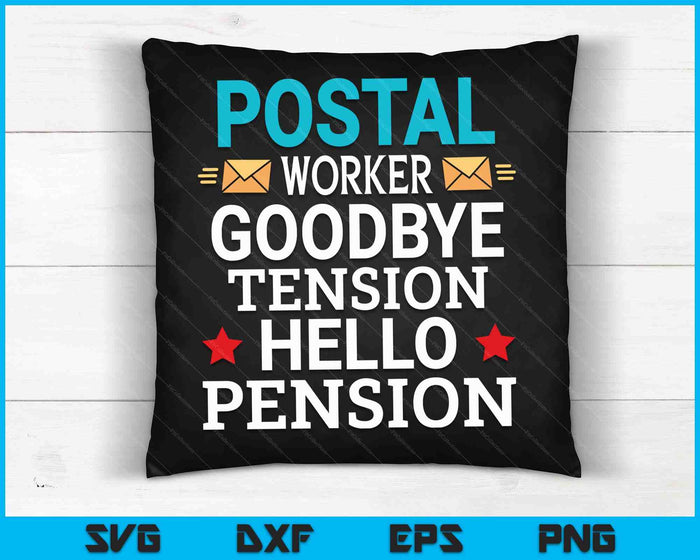 Funny Retirement Party Gifts Retired Postal Worker SVG PNG Digital Cutting Files Funny Retirement Party Gifts Retired Postal Worker SVG PNG Digital Cutting Files