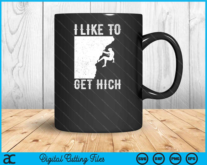 Funny Rock Climbing For Men Women Mountain Indoor Bouldering SVG PNG Digital Cutting File