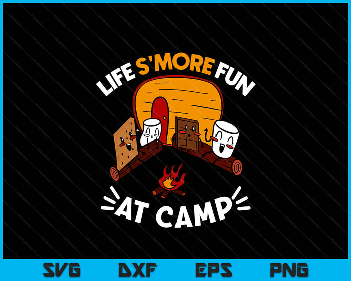 Funny S'mores Camping Campfire Marshmallow Life S'more Fun SVG PNG Digital Printable Files Funny S'mores Camping Campfire Marshmallow Life S'more Fun SVG PNG Digital Printable Files