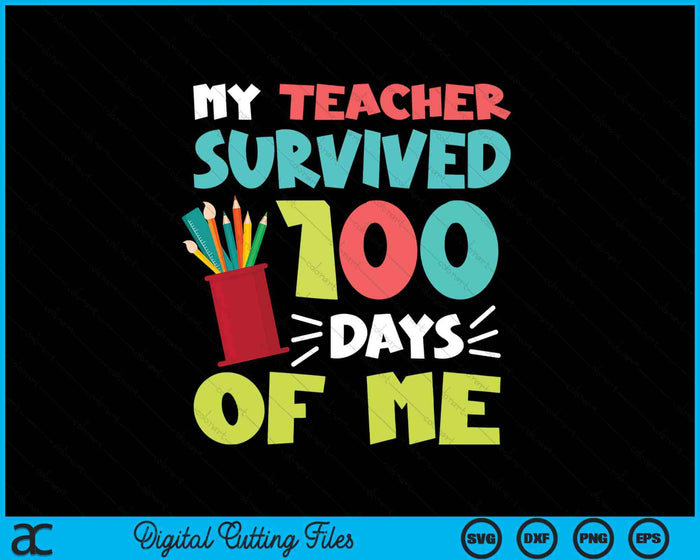 Funny School Boys Girls Kids Gift 100 Days Of School SVG PNG Digital Printable Files Funny School Boys Girls Kids Gift 100 Days Of School SVG PNG Digital Printable Files