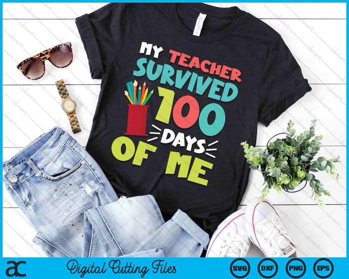 Funny School Boys Girls Kids Gift 100 Days Of School SVG PNG Digital Printable Files Funny School Boys Girls Kids Gift 100 Days Of School SVG PNG Digital Printable Files