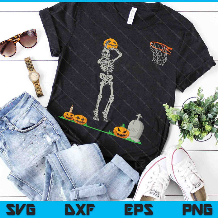 Skeleton Basketball Halloween Pumpkin SVG PNG Digital Cutting Files Skeleton Basketball Halloween Pumpkin SVG PNG Digital Cutting Files