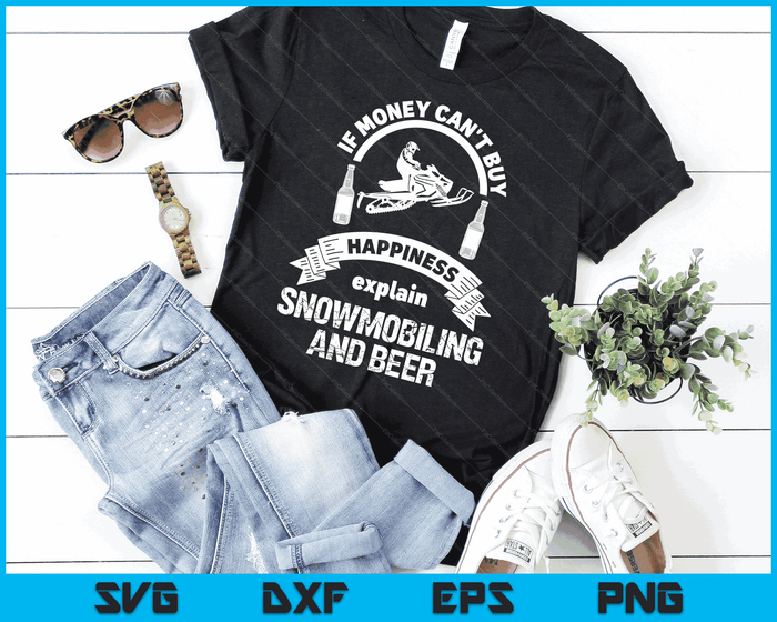 Funny Snowmobile Shirt Beer Sled Racing Novelty SVG PNG Digital Cutting Files Funny Snowmobile Shirt Beer Sled Racing Novelty SVG PNG Digital Cutting Files