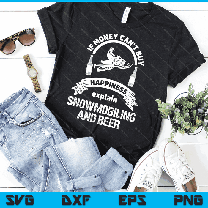 Funny Snowmobile Shirt Beer Sled Racing Novelty SVG PNG Digital Cutting Files Funny Snowmobile Shirt Beer Sled Racing Novelty SVG PNG Digital Cutting Files