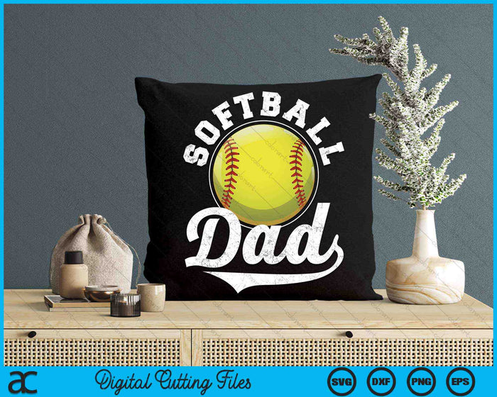 Grappige softbal papa softbal sport SVG PNG digitale snijbestanden Grappige softbal papa softbal sport SVG PNG digitale snijbestanden