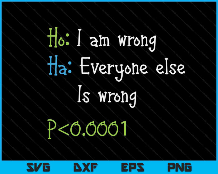 Funny Statistics Pun I Am Wrong Everyone Else Is Wrong SVG PNG Digital Cutting Files Funny Statistics Pun I Am Wrong Everyone Else Is Wrong SVG PNG Digital Cutting Files