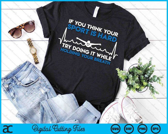 Funny Swimming Apparel For Swim Team Heartbeat Swimmer SVG PNG Digital Printable Files Funny Swimming Apparel For Swim Team Heartbeat Swimmer SVG PNG Digital Printable Files