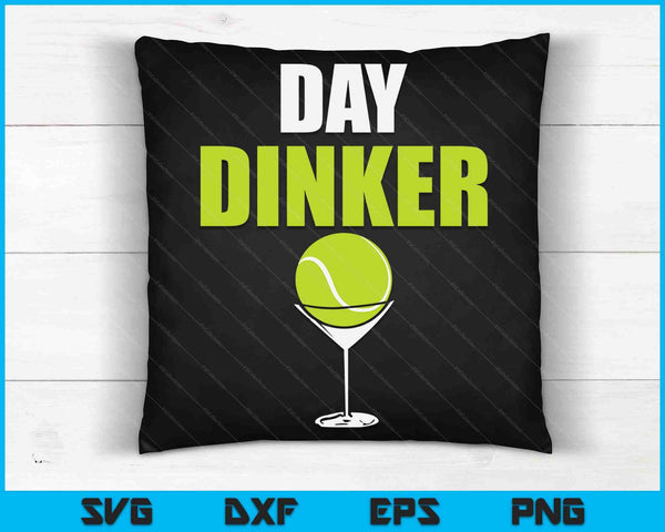 Tennis Day Dinker SVG PNG Digital Cutting Files