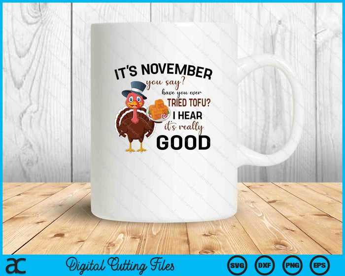 Funny Tofu Turkey Thanksgiving SVG PNG Digital Cutting File Funny Tofu Turkey Thanksgiving SVG PNG Digital Cutting File