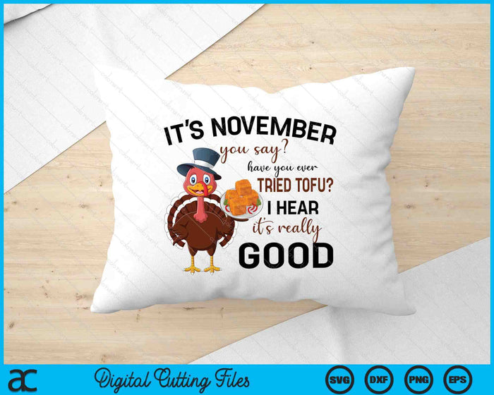 Funny Tofu Turkey Thanksgiving SVG PNG Digital Cutting File Funny Tofu Turkey Thanksgiving SVG PNG Digital Cutting File